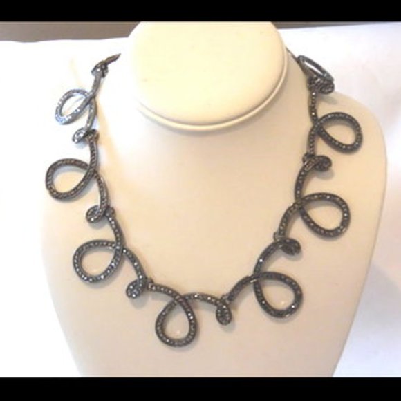 R. J. "Glow On" Crystal Loop Necklace - Picture 1 of 5